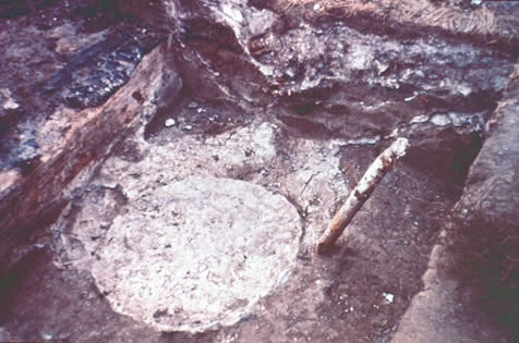 Photo of Alberta's first natural gas discovery well.